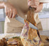 PAUDIN 8-Inch Carving Knife, Ultra Sharp Brisket Slicing Knife, Premium German Stainless Steel for BBQ