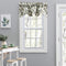 Ellis Curtain Madison Floral Lined Scallop Valance, 58" x 15", Blue