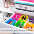 Simplify Neon Mini Storage Containers, 5 Pack Bins for Office Organization, Good for Toys, Hair Accessories