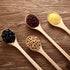 4 Pieces Wood Mixing Spoon Set, Long Handle Wooden Spoons for Kitchen Stirring, 13 Inches