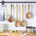 FAAY 13.5" Teak Wooden Cooking Spoon, Mixing Spoon Handcrafted from Teak | Healthy High Moist Resistance