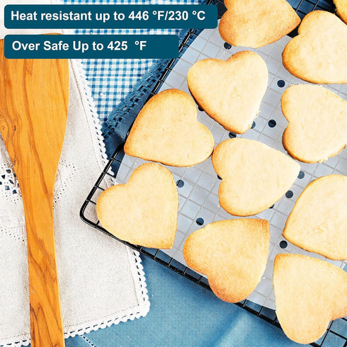 200pcs Disposable Air Fryer Parchment Paper Liners, 8.5 inch Premium Perforated for Easy Cleanup