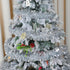 DECORA 33 Feet Silver Tinsel Garland, Metallic Hanging Tinsel for Christmas Tree Home and Party Decoration