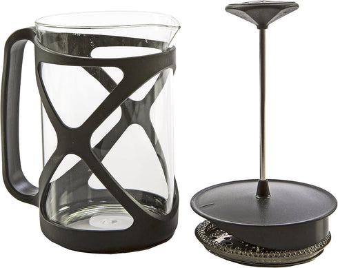 Primula 6CUP Tempo Rich, Non-Bitter Coffee - French Press Design, Easy to Use, Makes 6 Cups, Black