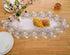 Winotic 90 inches 16 90) White Beige Floral Lace Table Runner Dresser Scarf Long for Kitchen Dining Coffee Table