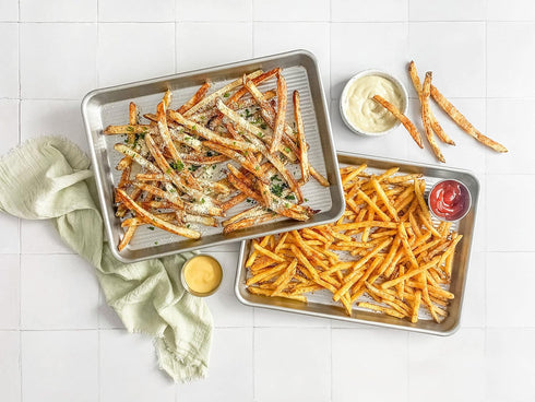 USA Pan Bakeware Nonstick Quarter Sheet Pan; Aluminized Steel Baking Sheet