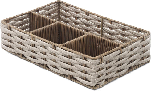 Whitmor 4 Section Tray for Organizing Storage Solutions