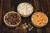 Mango Wood Round Bowl, Perfect for Nuts, Candy, Appetizer, Snacks, Looks Beautiful in Your Kitchen Setting (5" x 5")