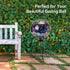 8 10 Inch Lily's Home Metal Gazing Ball Stand - Fits to Metal & Glass Garden Gazing Globes - Indoor/Outdoor Ornament