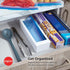 Copco Storage Bag Organizer, 11.6 L x 3.9 W x 2.8 H inches, White