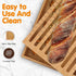 Bread Slicer For Homemade Bread - Compact Sourdough Bread Cutter - Adjustable Homemade Bread Slicer Guide