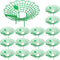 Iceyyyy 15 Pack Strawberry Plant Stand Supports-Strawberry Plant Support Stand Rack with 4