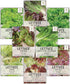Seed Needs Lettuce Seeds Variety Pack for Planting a Collection of 8