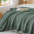 EMME 66"x90") Cotton Muslin Twin XL Blanket Breathable Gauze Soft Lightweight Blankets Adults Gifts for Women (Heather