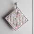 Maison d' Hermine Pot Holders, 100% Cotton Heat Resistant Potholders, 8" x 8", Champ De Mars