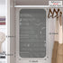 1-Pack Hanging Jewelry Organizer, 80-Pocket Dual-Sided Storage for Earring, Necklace, Bracelet, Ring Travel Holder, Gray