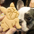Set of 2 French Bulldog Cookie Cutters, Body & Face Designs, 2 Pieces by Bakerlogy
