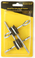 Zareba AWPA-Z Wood Post Gate Handle Anchor - 5 Pack, Black