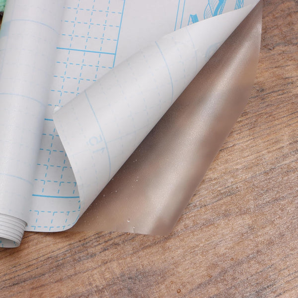 Heroad Clear Contact Paper, Multipurpose Adhesive Shelf Liner Film, Removable Protective Film, 17.7inx10ft/Roll
