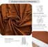 Viiamacki 48 Inch Round Spandex Fitted Tablecloth, Elastic Picnic Folding Table Cloth, Stretchy Patio Table Cover