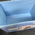 Kerr's Choice Collapsible Storage Bin, Kawaii Storage Box Blue Foldable Baskets for Office Desk Room Decor