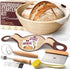 Superbaking Sourdough Starter Kit, 9" Round Banneton Bread Proofing Basket Set, Sourdough