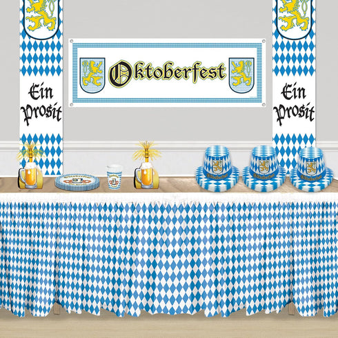 Beistle Oktoberfest Table Skirting, Pack of 2