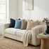 Pack 2 20x20 Inch, decorUhome of Throw Pillow Covers Faux Fur Decorative Sherpa Pillow Covers Fuzzy Accent Soft