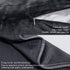 NTBAY 2 Pack Zippered Velvet Pillowcases, Super Soft Cozy Luxury Flannel, 20x30 Inches, Charcoal Grey