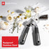 Anthill Premium Heavy Duty Garlic Press - Stainless Steel Rust proof Dishwasher Safe Garlic Mincer tool Easy-Clean