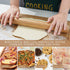 Bamber Mini Wood Rolling Pin, 11'' x 1.2'', Small Wooden Dough Roller for Kids