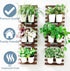 90cm (35.4") ShopLaLa Wall Planter - Wooden Hanging Planter for Indoor Plants, Plant Stand, Air Plant Succulent Holder