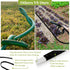 6 25 1/2" 80% Weysat Pcs Garden Soaker Hose Ft Flat Double Layer Consistent Drip Hose Leakproof Heavy Duty Irrigation
