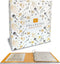 Better Kitchen Products Recipe Binder Set - Full Page 3 Ring Organizer with 50 Protectors & 12 Dividers