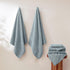 6-Piece 100% Set 2 2 2 Modern Threads Otis Cotton Towel Zero Twist Jacquard Chevron Includes Bath Towels, Hand Towels