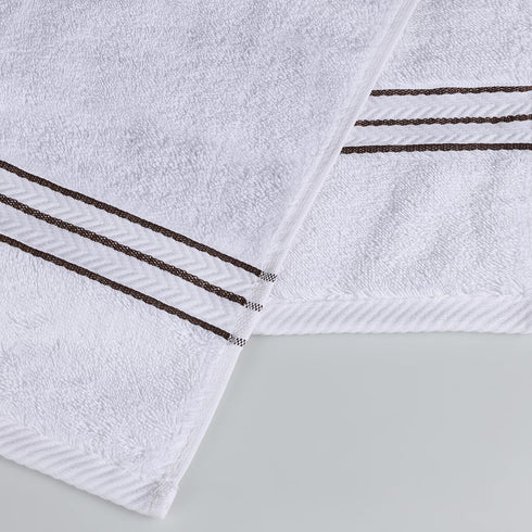 6 Set, 2 2 2 Superior Hotel Turkish Cotton Piece Towel Ultra Plush Spa Quality Heavyweight Essentials for Bathroom