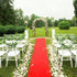 Shappy Red Carpet Runner Rug with 1 Piece Carpet Tape for Wedding, Christmas, Thanksgiving, 2.6 x 16.4 Feet