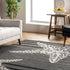 nuLOOM 2x3 Grey Coastal Minnie Starfish Accent Rug