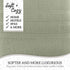 8 Set 100% GREEN LIFESTYLE Luxury Piece Cotton Towel - Soft Absorbent Bath Towels, Hand Towels & Washcloths
