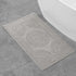 Jean Pierre New York Cotton StoneWash Medallion Bath Rug, 21x34 in., Grey