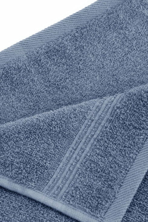 Ozdilek 6-Piece Set 13x13 100% 6 Washcloth Towels Turkish Cotton, Soft, Absorbent, Gentle on Sensitive Skin