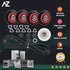 Dryer Repair Kit Drum Roller Idler Pulley Belt for Maytag 3000 Series MEDE500VW1 MEDE300VW1 MEDC215EW1