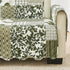 Great Bay Home Reversible Patchwork Chair Cover, Washable Slipcover Protector with Elastic Straps for Dogs, Kids, Pets
