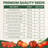 10 Packs 2026 Tomato Seeds | Individual | Season | Non-GMO | Roma, Brandywine, Cherry & More! | for Planting Indoor