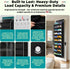 PAULONE 10-Pocket 95lbs 10-Shelf,) Multi-Use Over the Door Organizer, Heavy Duty Capacity with Breathable Mesh