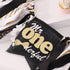 First/1st WAOUH Mr Onederful High Chair Banner - Birthday Decoration for Boy,Theme Garland for Birthday Party,Photo
