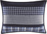 Nautica Sham, Cotton Quilted Bedding Set with Envelope Closure, Pre-Washed Softness (Adelson Blue, 20" x 26")