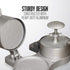 Weston Burger Press, Makes 4 1/2" Diameter Patties for Hamburger, Crab Cakes, Sausage, Non-Stick Heavy-Duty