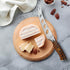 TUO Cheese Knife, Tomato Knife 5.5" - Serrated Blade, High Carbon German Steel, Multi-Use Non Stick Design, Pakkawood