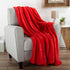 Flannel Fleece Throw Blanket - Oversized 60” x 70” for Couch, Home Décor, Bed, Sofa & Chair - Lightweight, Soft & Plush